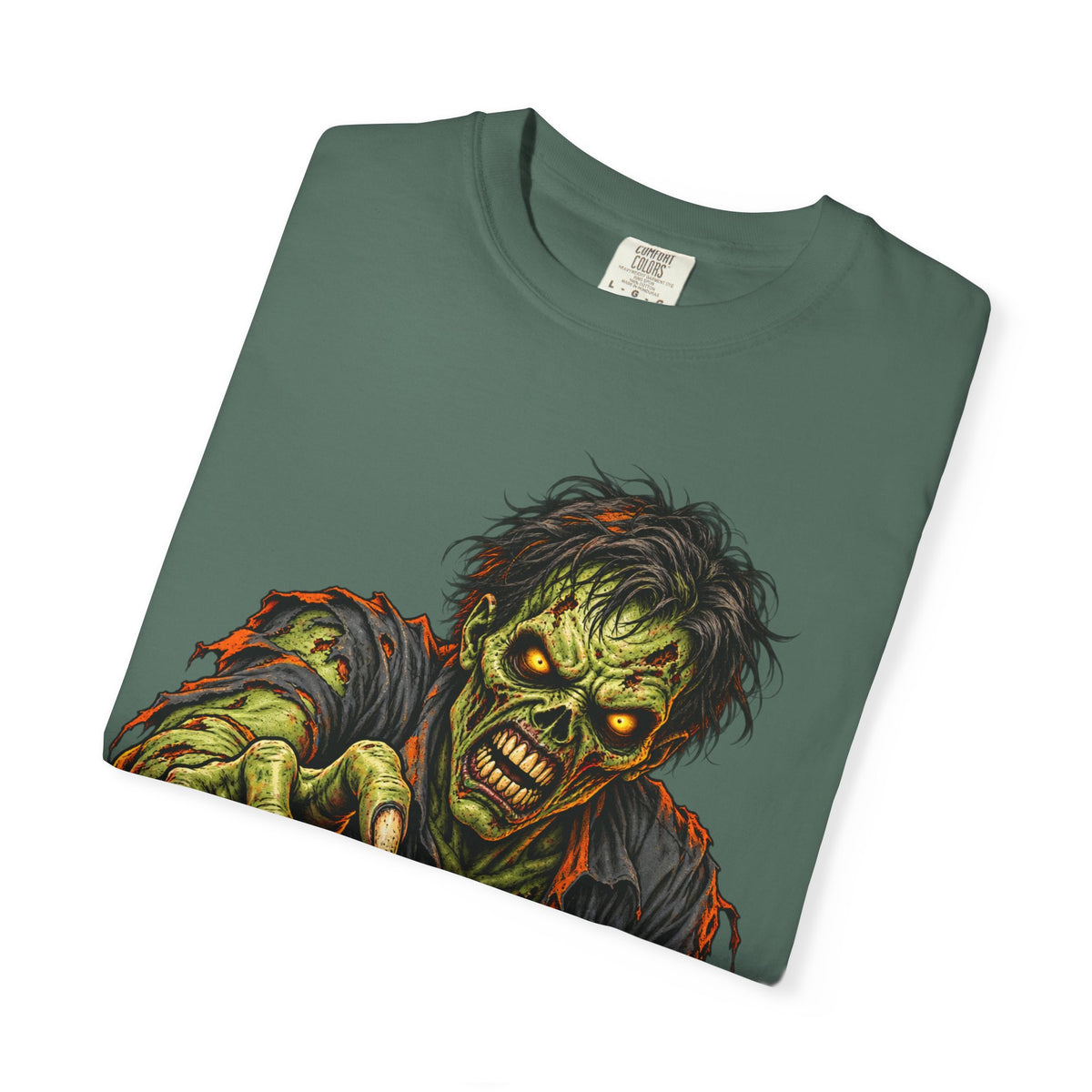 Zombie Attack T‑Shirt — Graphic Horror Tee for Halloween & Horror Fans