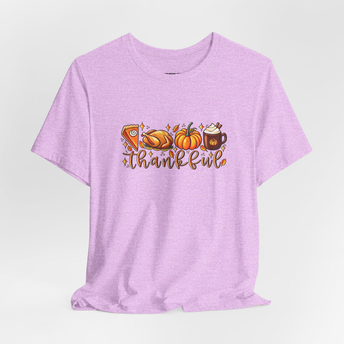 Thankful Harvest Tee — Thanksgiving Pumpkin & Pie Fall Shirt