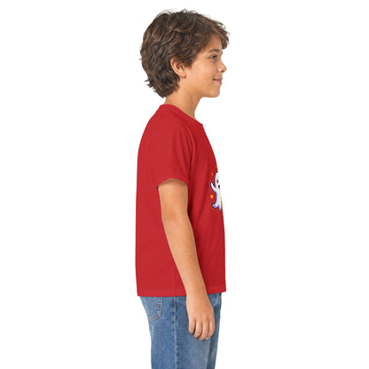 Kids Halloween Tee - Cute Ghost, Jack-O'-Lantern & Black Cat Shirt for Children