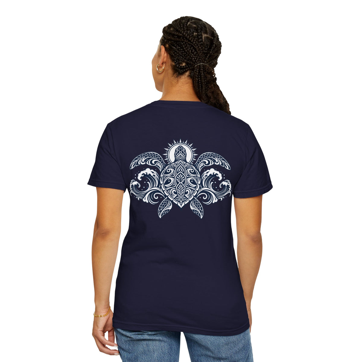 Sacred Sea Turtle Mandala T-Shirt