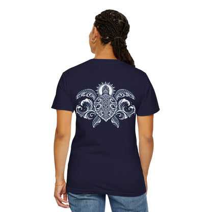 Sacred Sea Turtle Mandala T-Shirt