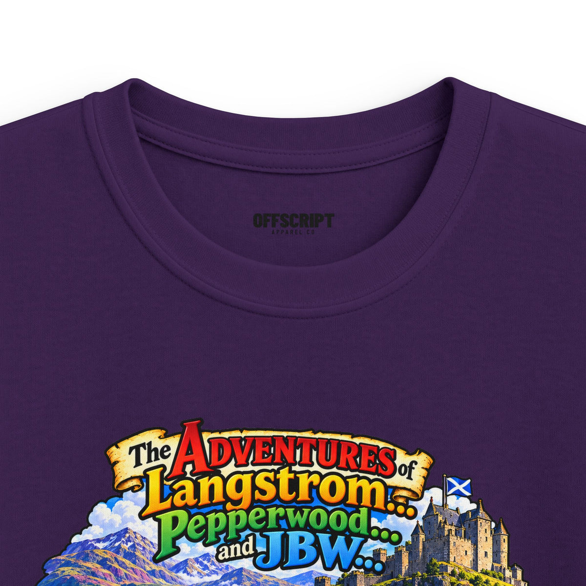 Kids Adventure Tee — 'The Adventures of Langstrom & Pepperwood' Illustrated Storybook Shirt