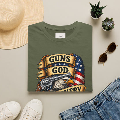 Guns God & Country Graphic T-Shirt