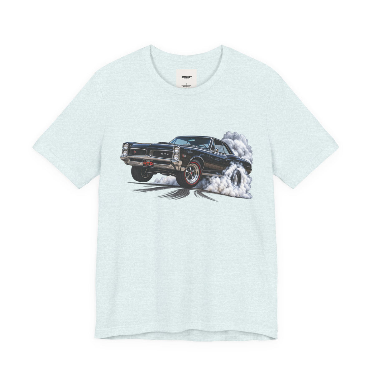 Vintage Muscle Car Tee — Burnout Classic Car Graphic T-Shirt