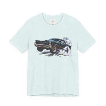 Vintage Muscle Car Tee — Burnout Classic Car Graphic T-Shirt