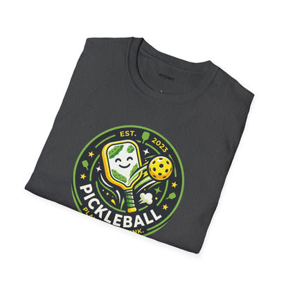 Pickleball Retro Crest T-Shirt — 'Pickleball' Vintage Logo Tee