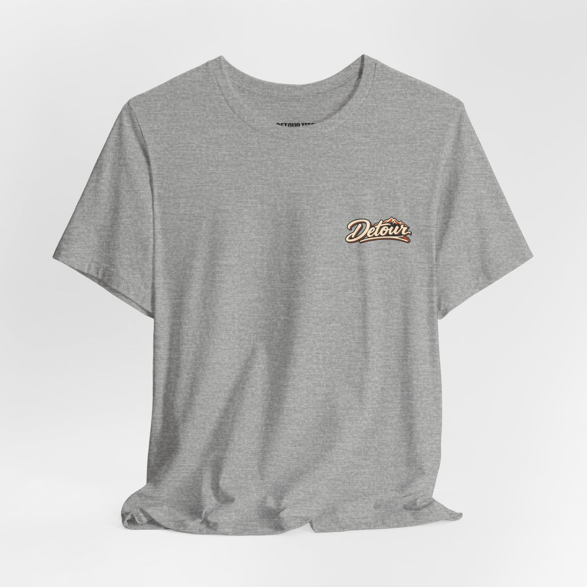 Detour Graphic Tee — 'Detour: Take the Long Way' Vintage Road Trip T‑Shirt