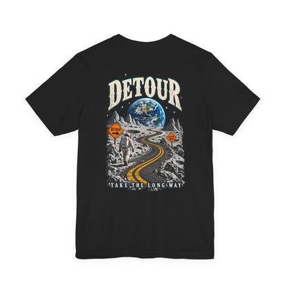 Detour Adventure Tee — 'Take the Long Way' Graphic T‑Shirt