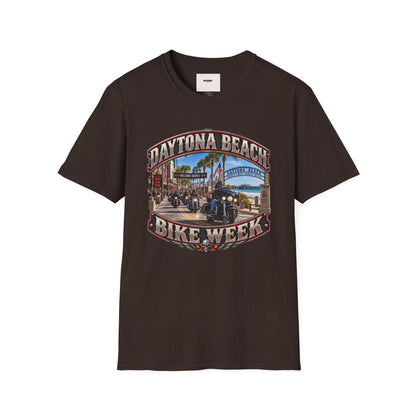 Daytona Beach Bike Week T-Shirt — Vintage Motorcycle Rally Tee