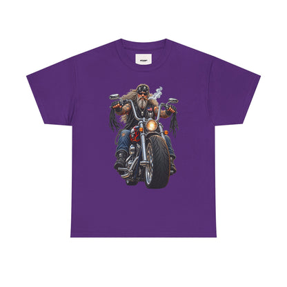 Biker Motorcycle Rider Graphic Tee — Vintage Road Rebel T‑Shirt