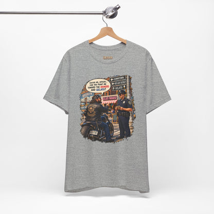 Motorcycle Rider Vintage Graphic Tee