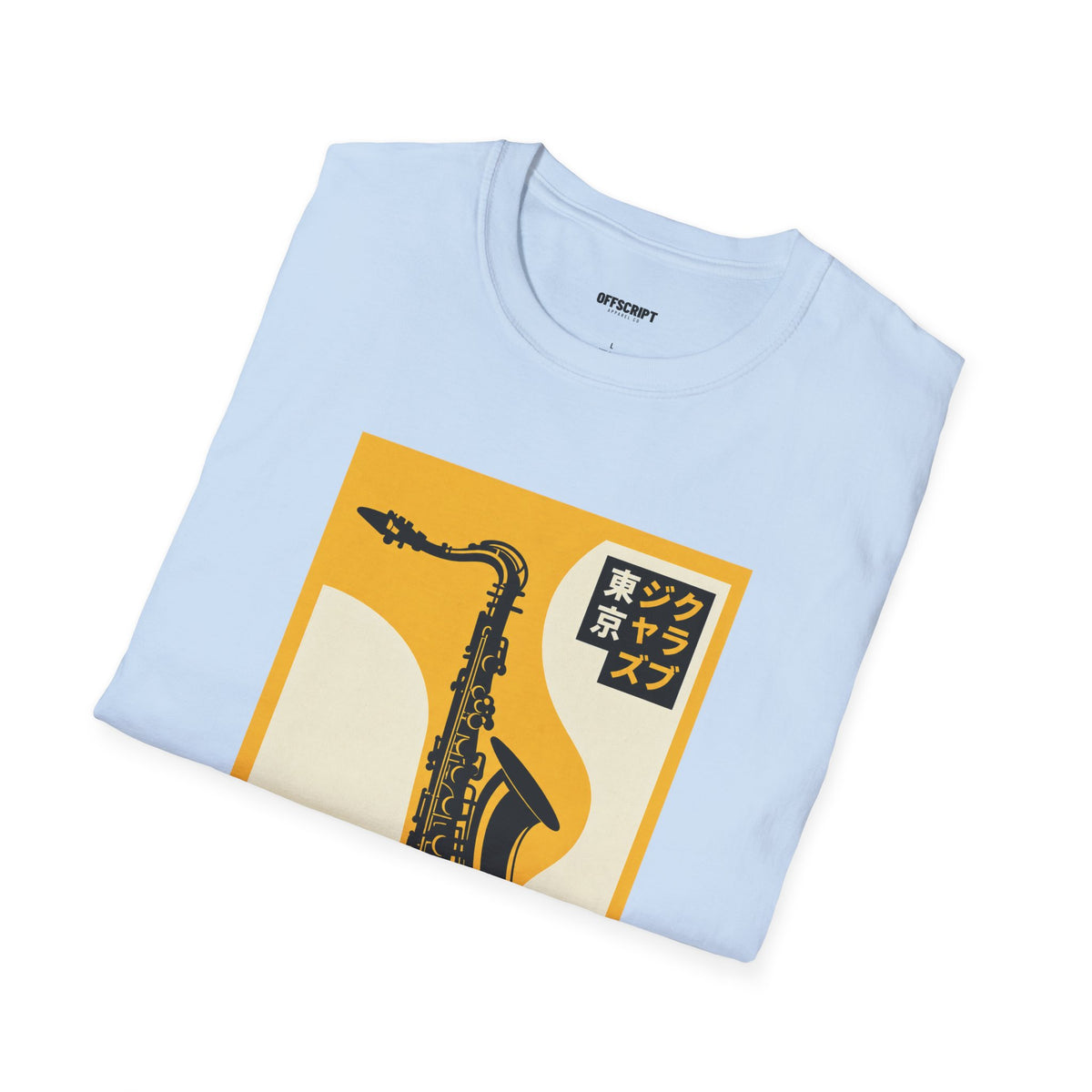 Tokyo Jazz Club Saxophone Poster T-Shirt