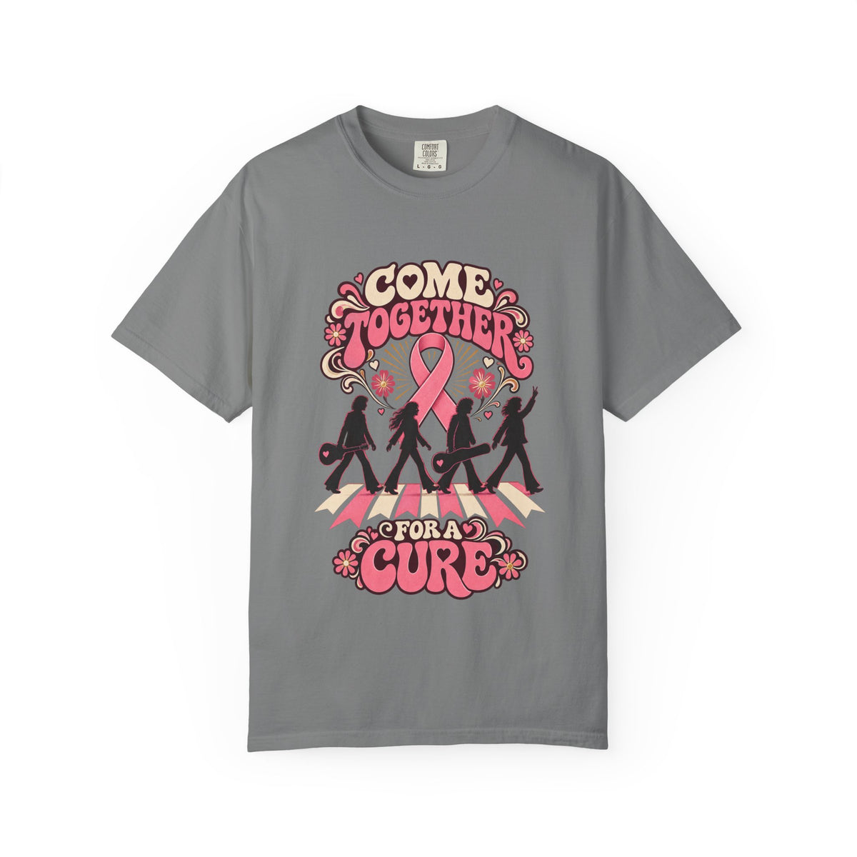 Breast Cancer Awareness 'Come Together for a Cure' T-Shirt