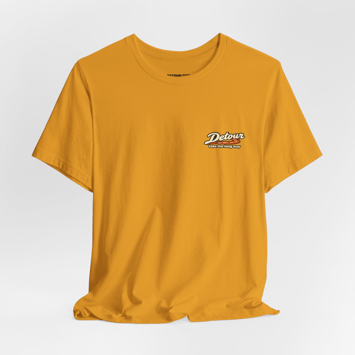 Detour Adventure Tee — 'Take the Long Way' Graphic T‑Shirt