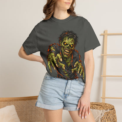 Zombie Attack T‑Shirt — Graphic Horror Tee for Halloween & Horror Fans