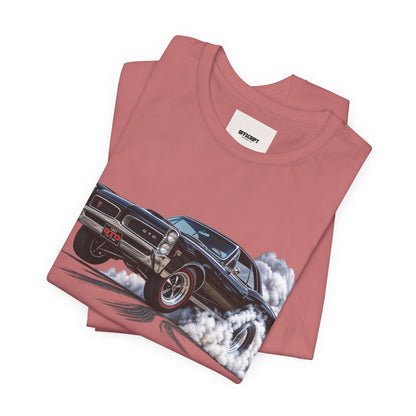 Vintage Muscle Car Tee — Burnout Classic Car Graphic T-Shirt