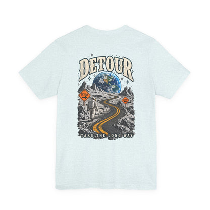 Detour Adventure Tee — 'Take the Long Way' Graphic T‑Shirt