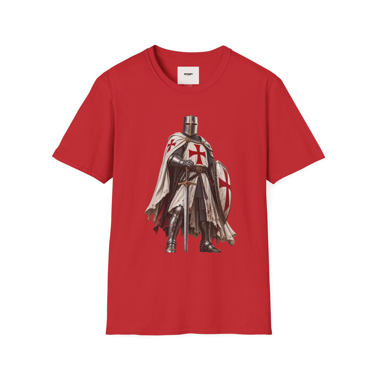 Crusader Knight T‑Shirt — Medieval Templar Armor Graphic Tee (Copy)