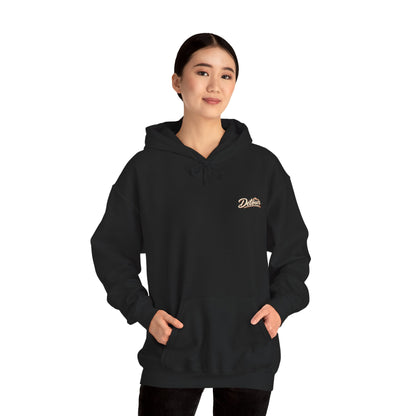 Detour Vintage Hot Rod Hoodie — "Take The Long Way" Classic Car Sweatshirt