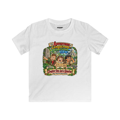 Kids Adventure T‑Shirt — "The Adventures of Langstrom & Pepperwood" Cartoon Tee