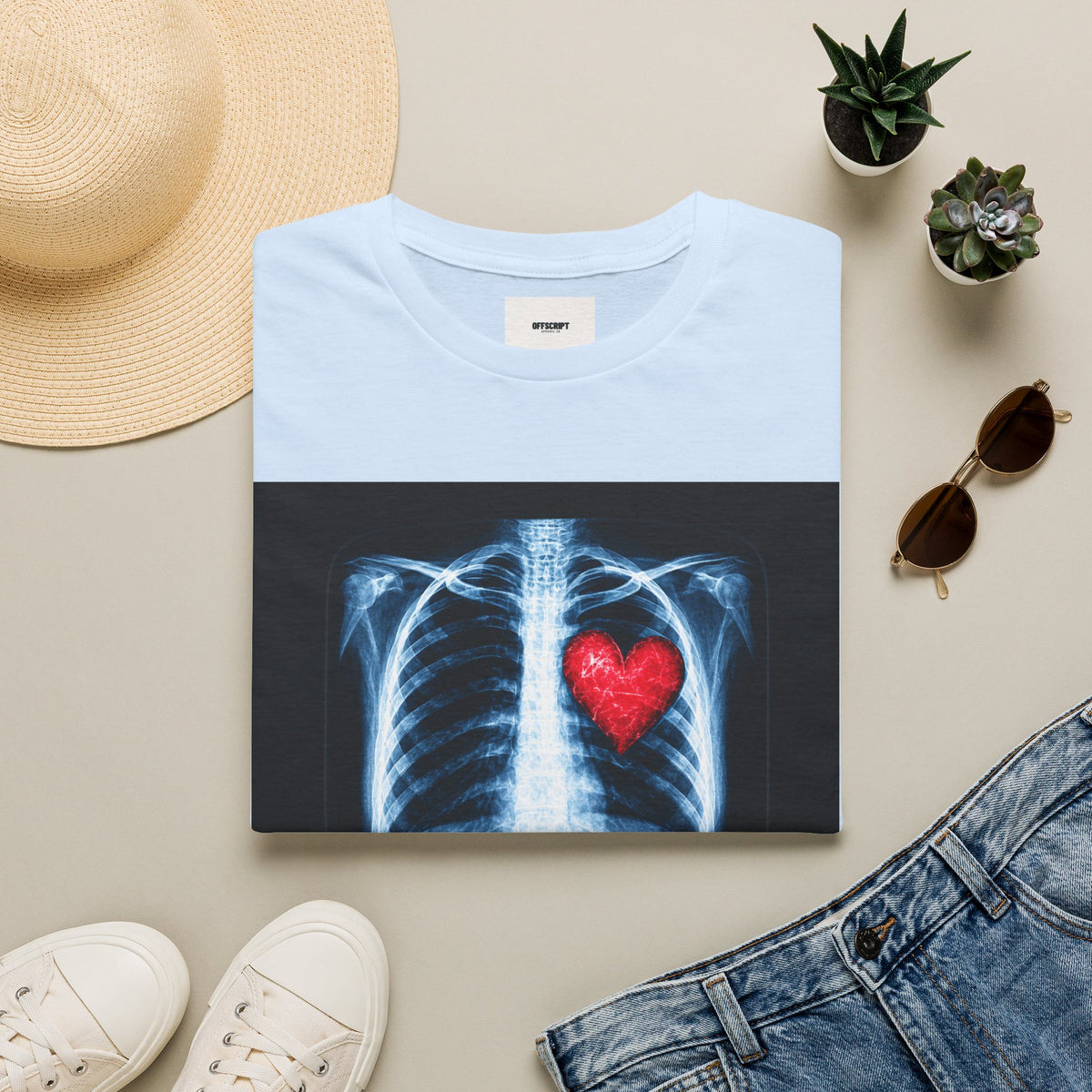 Radiology X-Ray Heart T-Shirt — "Radiology It's a Lifestyle" Tee for Radiologic Techs