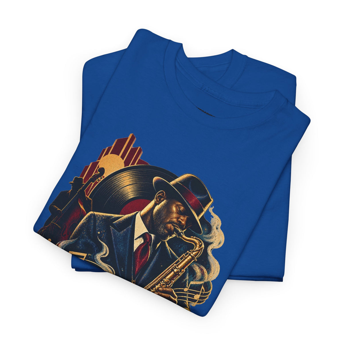 Saxophone Jazz Musician T-Shirt — Vintage Sax Player Tee
