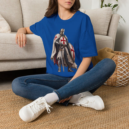 Crusader Knight T‑Shirt — Medieval Templar Armor Graphic Tee (Copy)