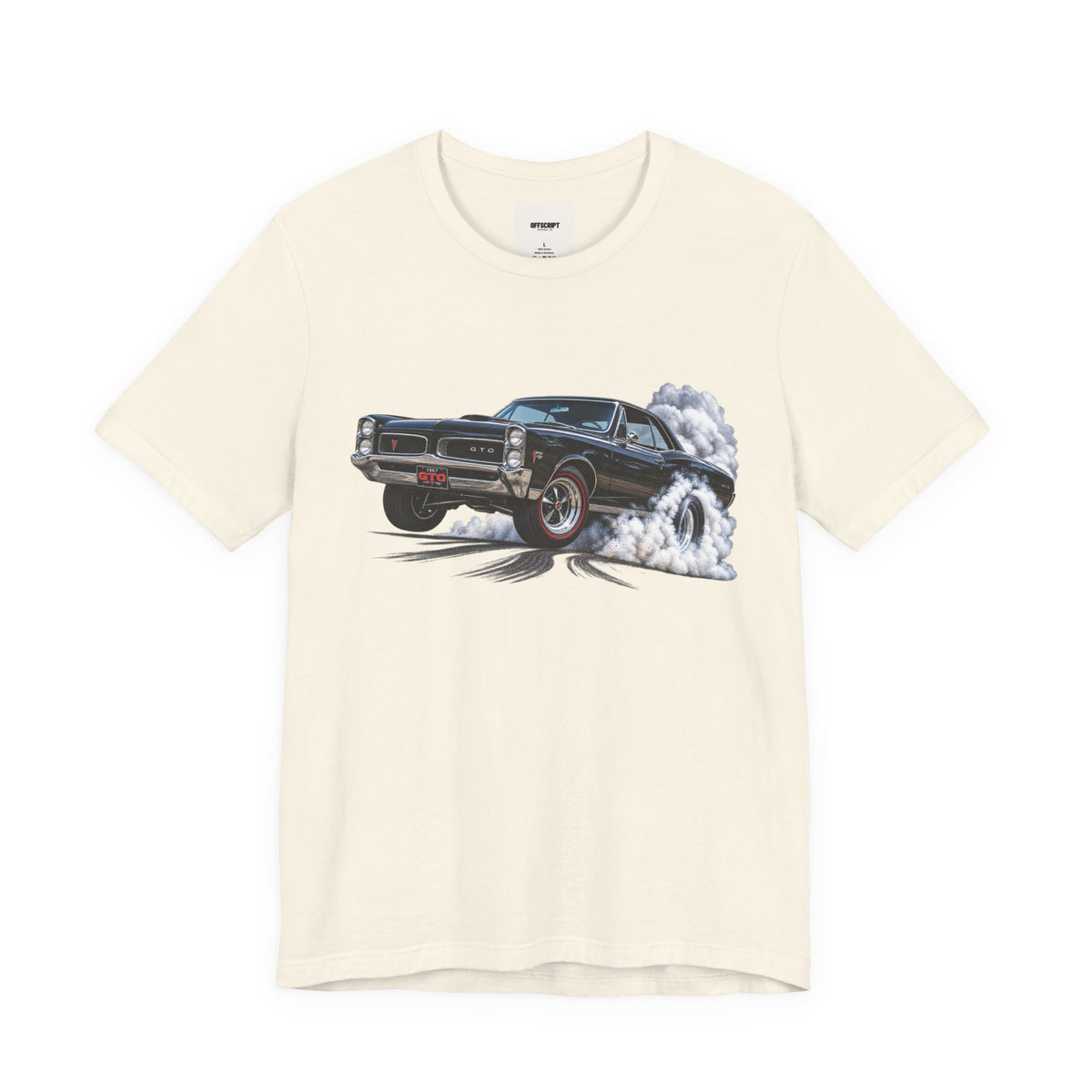 Vintage Muscle Car Tee — Burnout Classic Car Graphic T-Shirt
