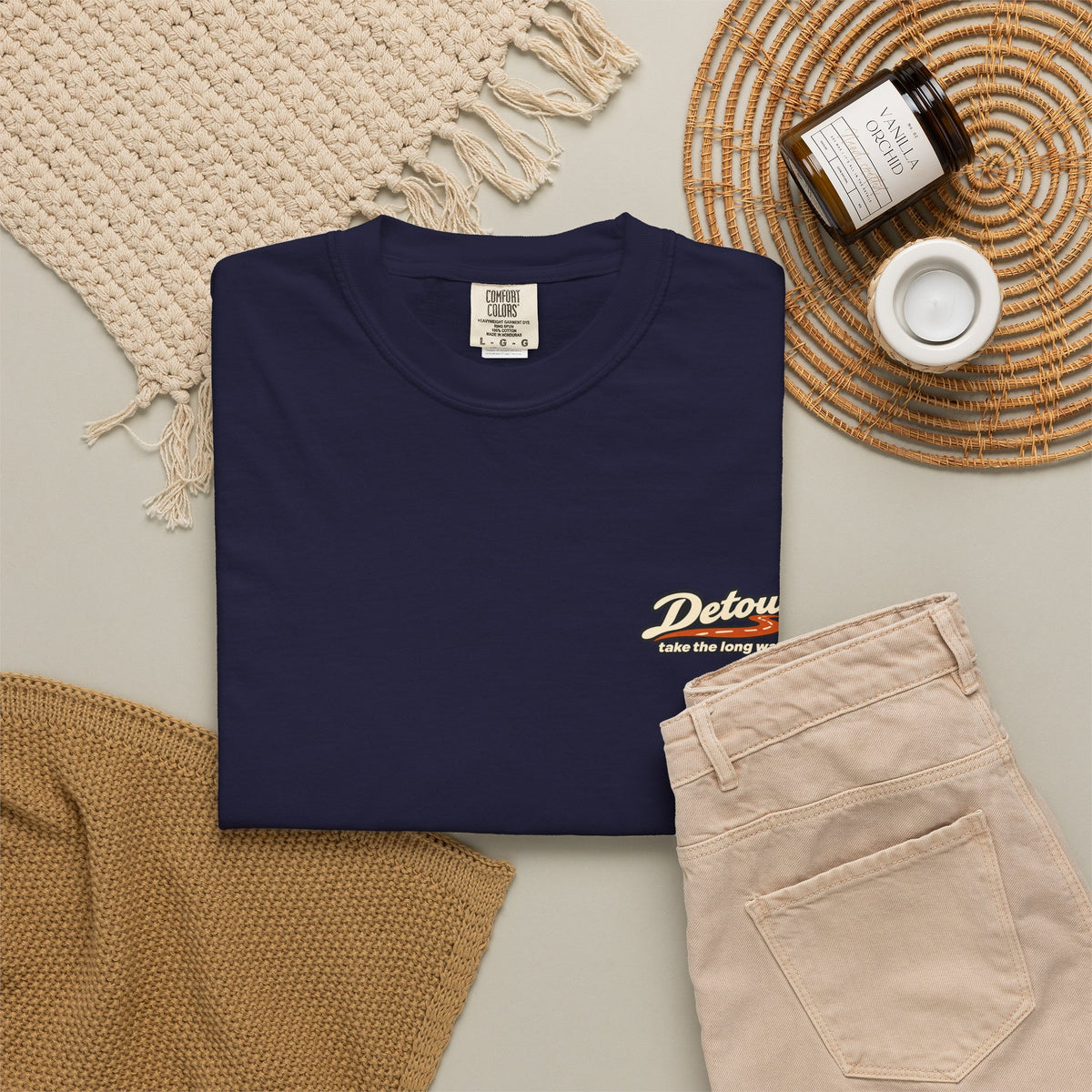 Detour 'Take the Long Way' Graphic T-Shirt