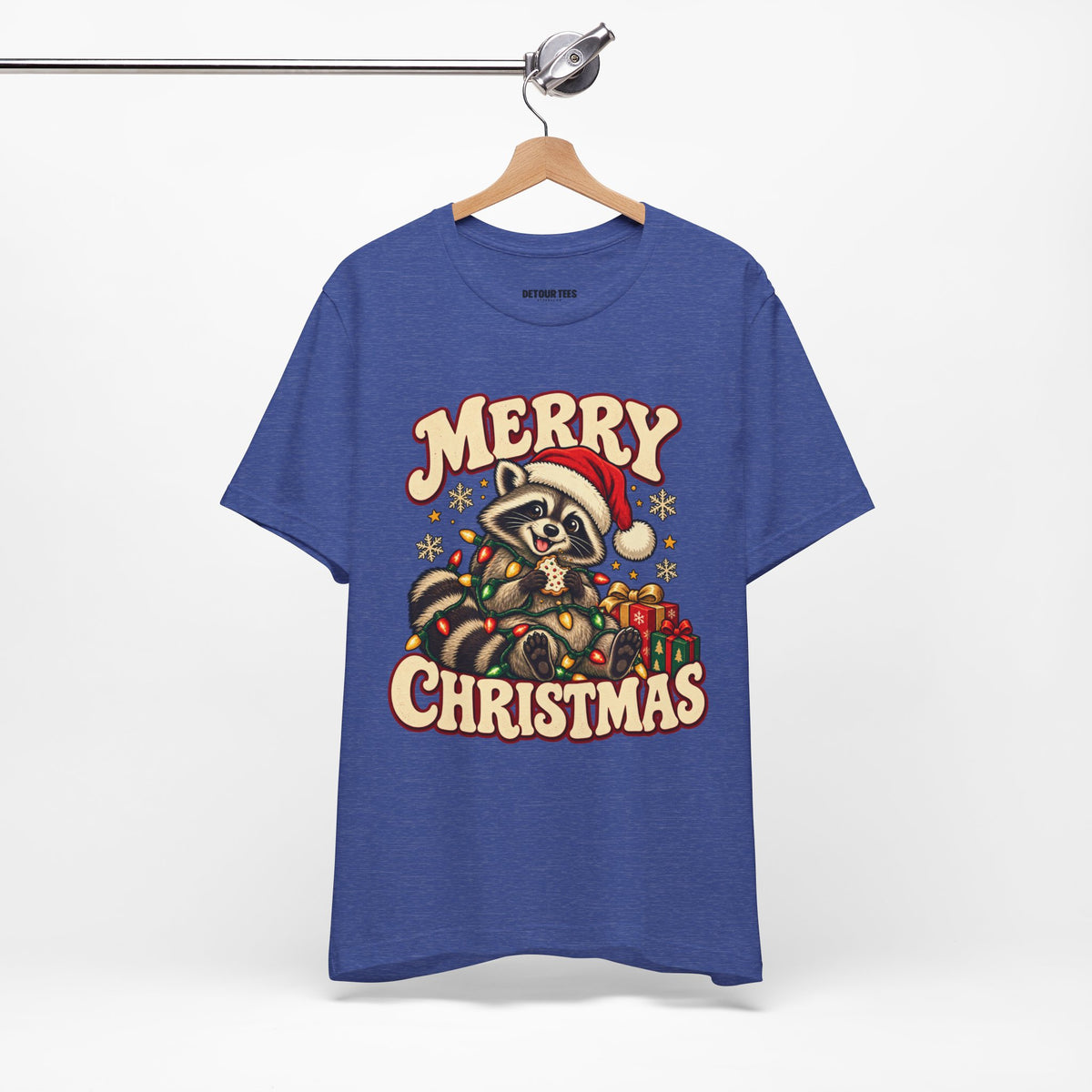 Merry Christmas Raccoon Tee
