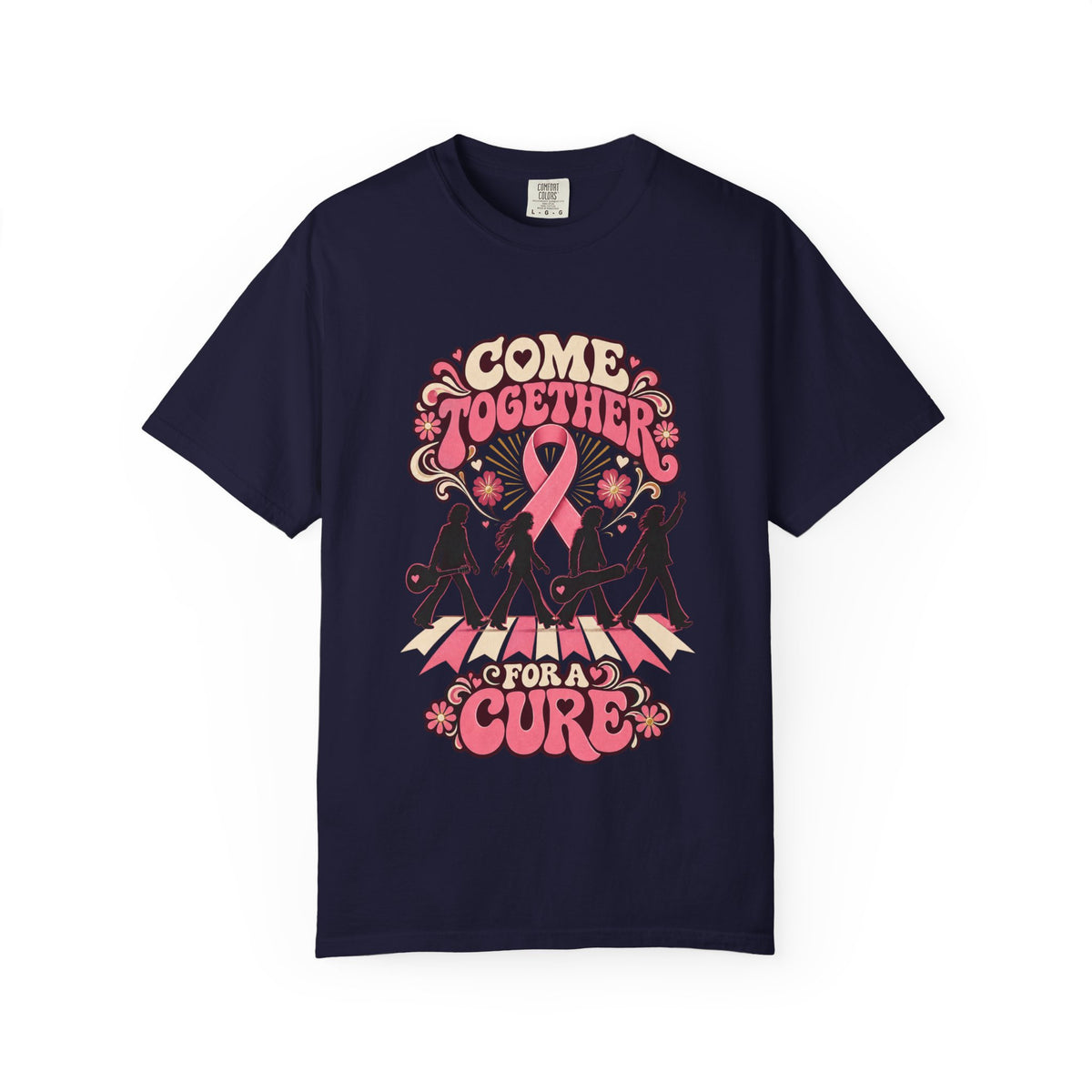 Breast Cancer Awareness 'Come Together for a Cure' T-Shirt