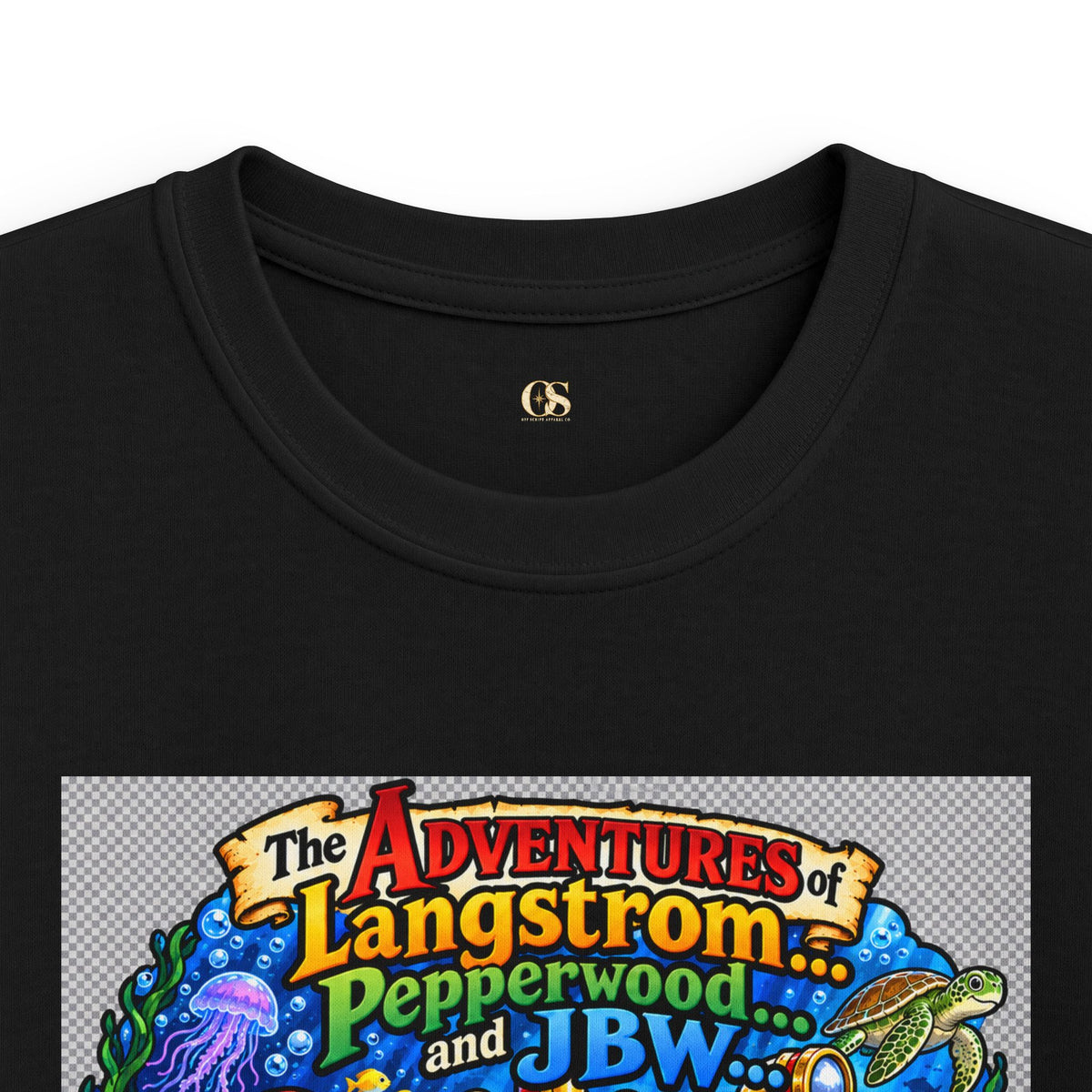 Kids Tee — 'The Adventures of Langstrom & Pepperwood' Colorful Storybook Design