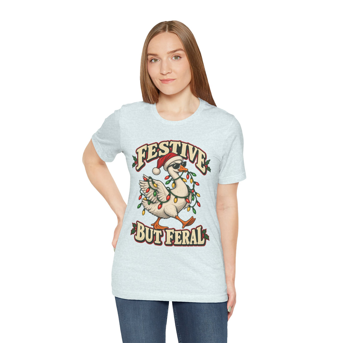 Festive Butterball Turkey Christmas Tee — Holiday Humor Shirt