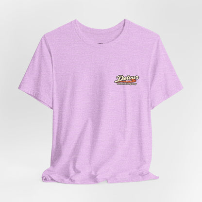 Detour Take the Long Way Road Trip Graphic T-Shirt