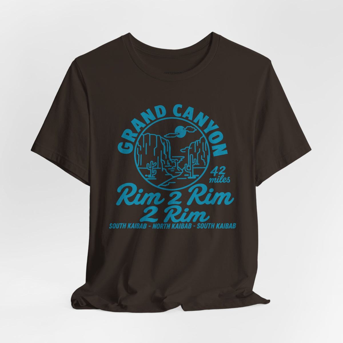 Grand Canyon Rim 2 Rim Graphic Tee — 42 Miles Adventure T-Shirt