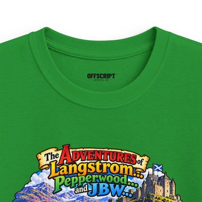 Kids Adventure Tee — 'The Adventures of Langstrom & Pepperwood' Illustrated Storybook Shirt