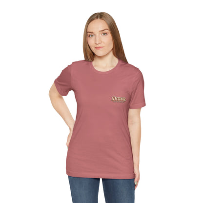 Detour Take the Long Way Tropical Adventure T-Shirt
