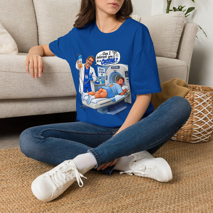 CT Tech T-Shirt — Funny ‘Can I Interest You in a Cocktail?’ Radiology Shirt