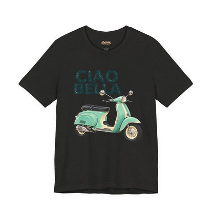 Ciao Bella Vespa Scooter Graphic T-Shirt