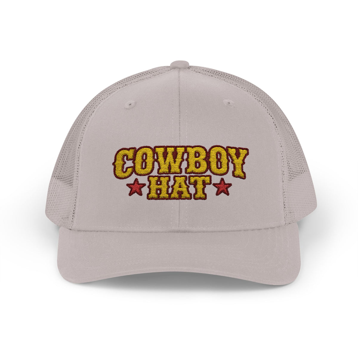 Cowboy Hat Snapback Trucker Cap – Western Rodeo Mesh Back Hat