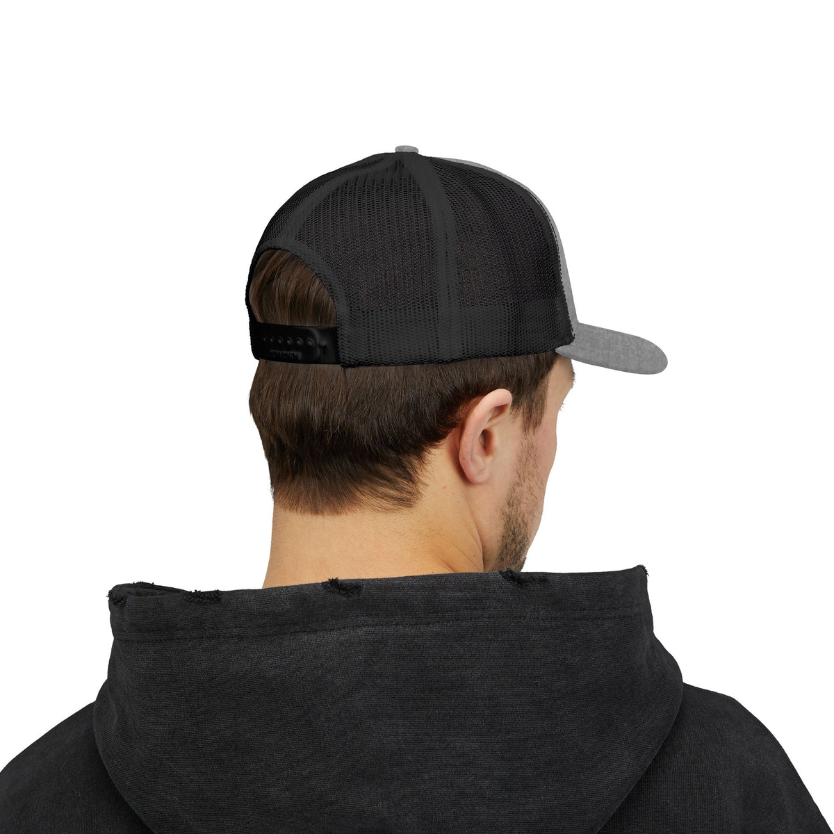 Cowboy Hat Snapback Trucker Cap – Western Rodeo Mesh Back Hat
