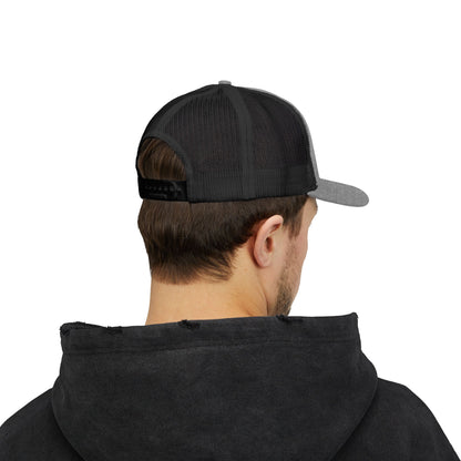 Cowboy Hat Snapback Trucker Cap – Western Rodeo Mesh Back Hat
