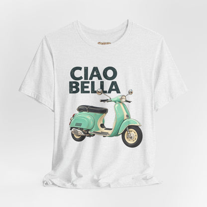 Ciao Bella Vespa Scooter Graphic T-Shirt