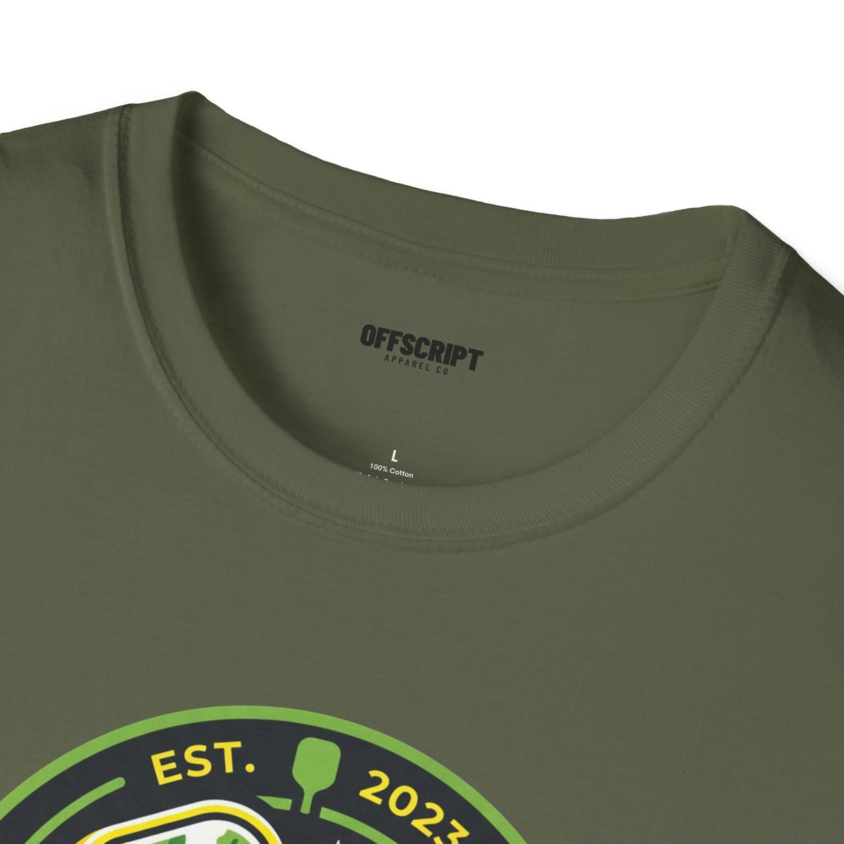Pickleball Retro Crest T-Shirt — 'Pickleball' Vintage Logo Tee