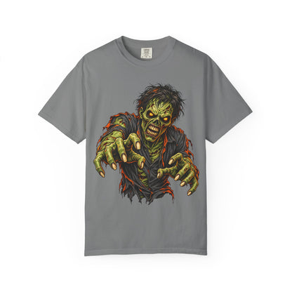 Zombie Attack T‑Shirt — Graphic Horror Tee for Halloween & Horror Fans