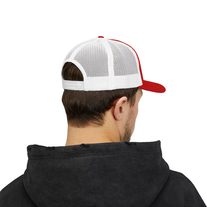 Cowboy Hat Snapback Trucker Cap – Western Rodeo Mesh Back Hat