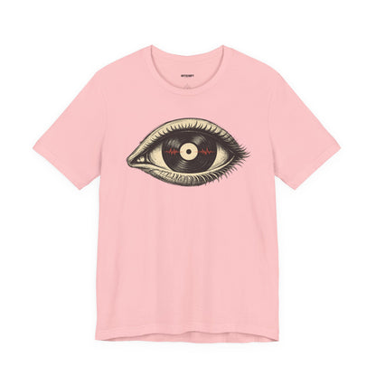 Graphic Tee — Vintage Vinyl Eye Illustration T‑Shirt