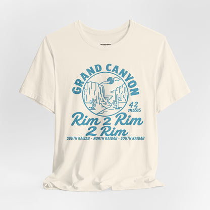 Grand Canyon Rim 2 Rim Graphic Tee — 42 Miles Adventure T-Shirt