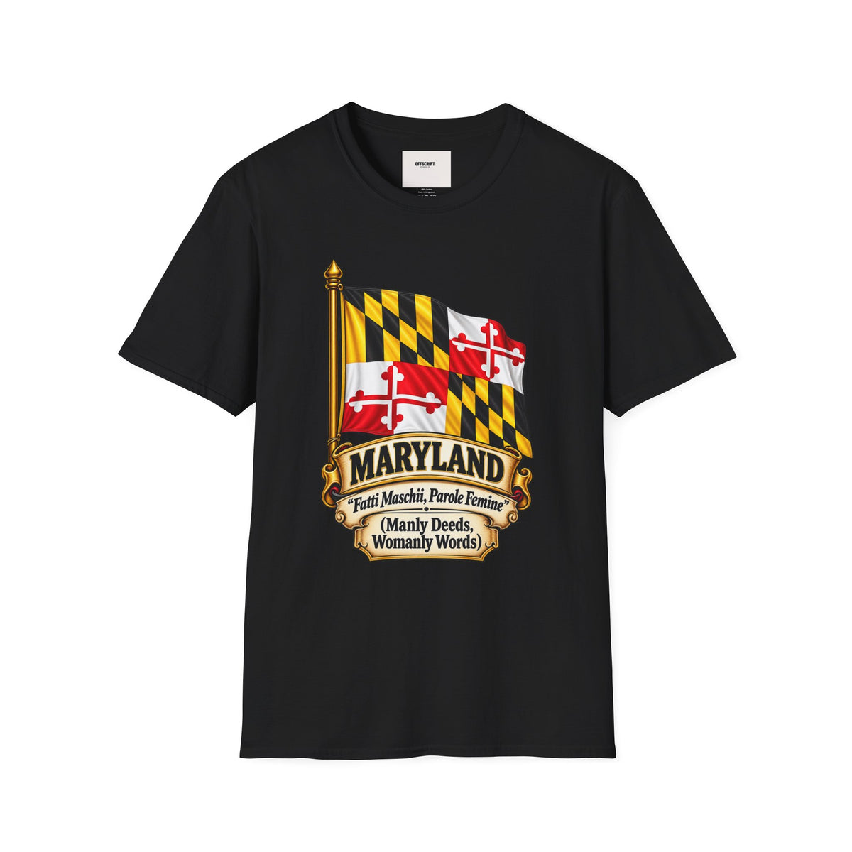 Maryland Flag T-Shirt — State Pride Graphic Tee