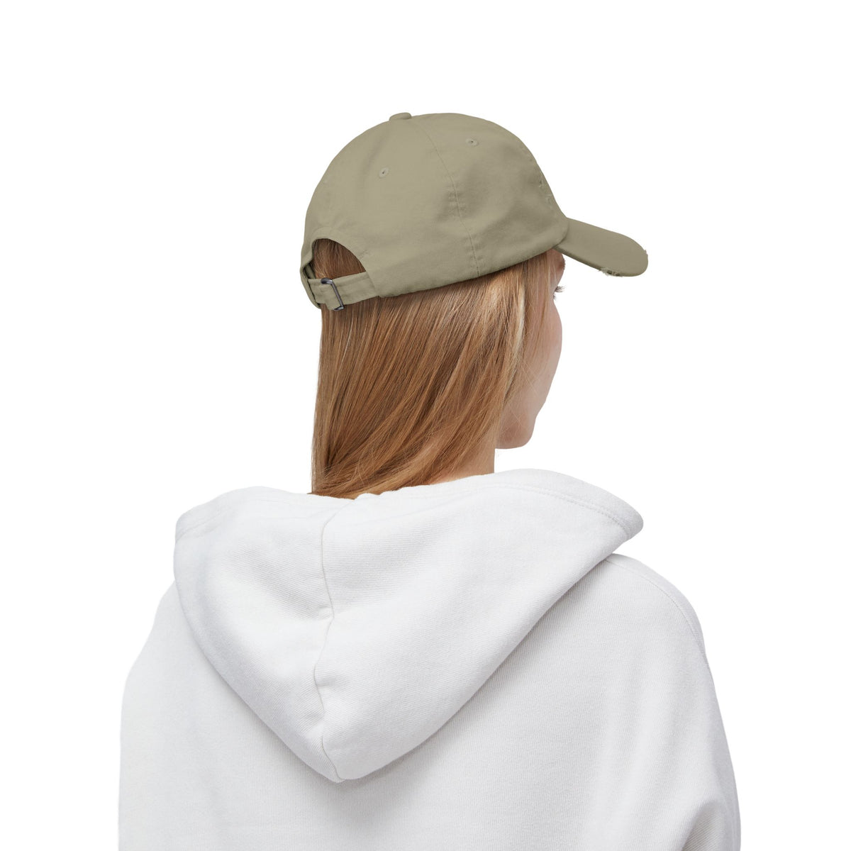 Veteran Distressed Cap — Honor Courage Sacrifice Embroidered Hat